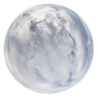 HDRi Skydome of Clouded Sky 12K